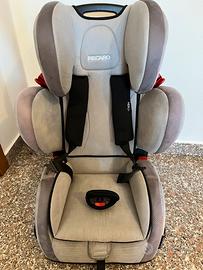 Seggiolino auto RECARO SENZA ISOFIX 9 mesi-12 anni