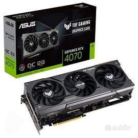 Asus TUF RTX 4070 OC edition 12gb