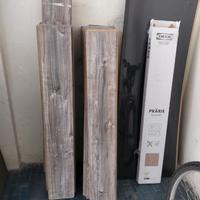 Laminato IKEA PRÄRIE – 30 mq, effetto legno grigio