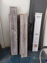 Laminato IKEA PRÄRIE – 30 mq, effetto legno grigio