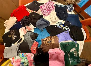 Stock 35 pezzi firmati donna taglia L XL