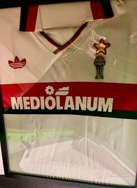 Maglietta Milan 1990 Adidas Van Basten Mediolanum