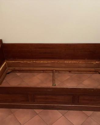 Antico divano Letto stile nautico inglese