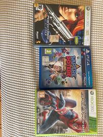 Giochi xbox 360 e un gioco PlayStation
