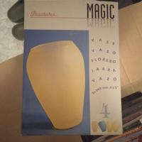 Vaso magico pasabahce arancione h.24cm, con scatol