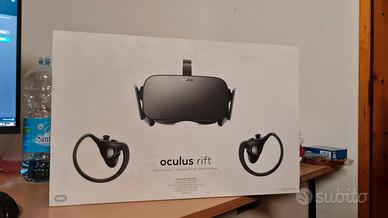 Visore VR Oculus Rift per realtà virtuale