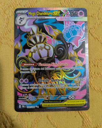 Carta Pokémon Mega Chandelure ex 099/084 RARA