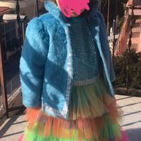 Vestito di carnevale L'ARCOBALENO o L' UNICORNO