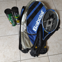 Racchetta volkl completa di borsone e palle