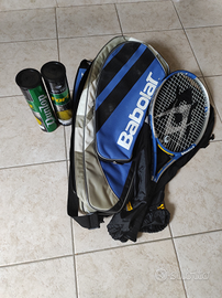 Racchetta volkl completa di borsone e palle