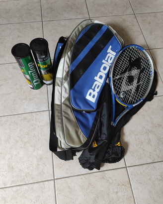 Racchetta volkl completa di borsone e palle