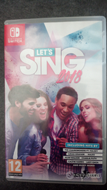 Sing 2018 Nintendo Switch con microfono