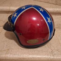 Casco Vintage bandiera sudista americana 