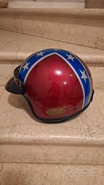 Casco Vintage bandiera sudista americana 