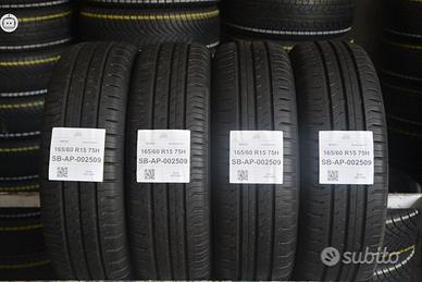 4 pneumatici continental 165/60 r15 75h ap2509