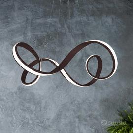 🌌 Lampadario moderno LED Sikrea Ivan - C caffè