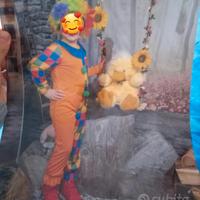 Vestito di carnevale Pagliaccio 