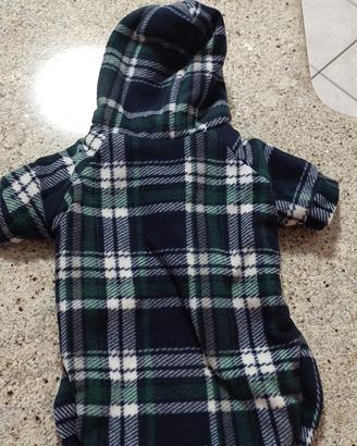 tuta per cani e gatti di taglia media 