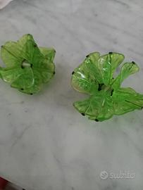 Orecchini Vintage  verdi
