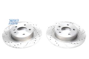DISCHI FRENO FORATI E SCANALATI PER FORD