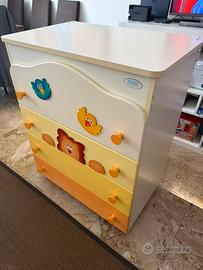 Cassettiera fasciatoio