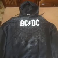 Felpa AC⚡DC 100x100 originale Tg M uomo nuova