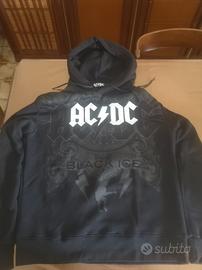 Felpa AC⚡DC 100x100 originale Tg M uomo nuova