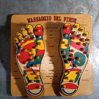 Massaggiatore plantare in legno 