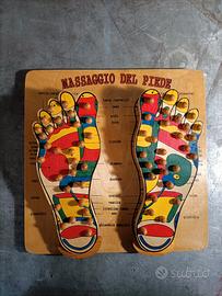 Massaggiatore plantare in legno 