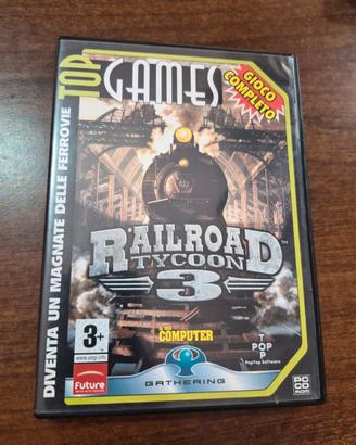 Railroad Tycoon 3 PC CD-ROM Gioco