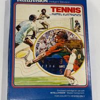 Gioco Intellivision Tennis Mattel Eletronics 1980