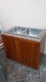 Lavello 2 vasche inox Franke