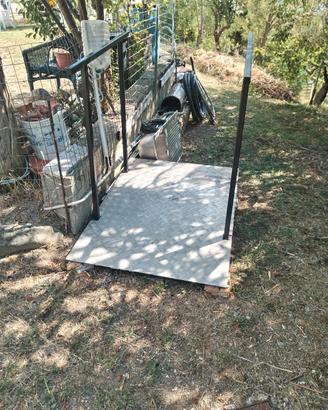 rampa per disabili per salire con carrozzina