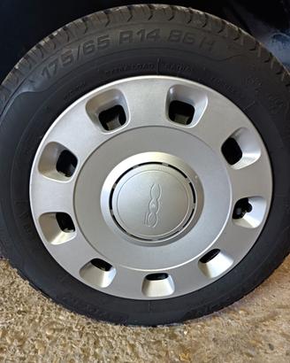 4 Borchie fiat 500 nuove ritiro Albano laziale 