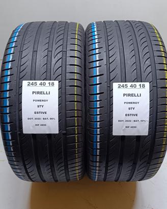 2 GOMME 245 40 18 PIRELLI RIF4856