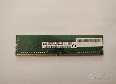 SKHYNYX RAM DDR4 1 x 8GB 3200 MHz UDIMM PC DESKTOP