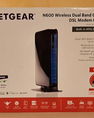 Modem Router Netgear N600 WiFi ADSL2+