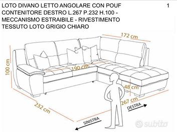 Divano Letto 🛋️