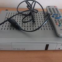 Decoder satellitare Tele System con parabola 70 cm