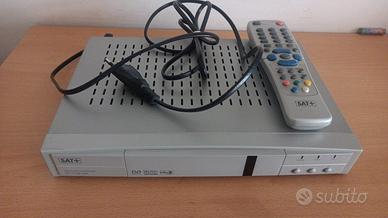 Decoder satellitare Tele System con parabola 70 cm