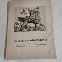 libro galleria di medici strani vecchio