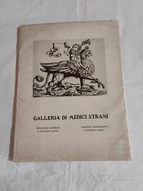 libro galleria di medici strani vecchio
