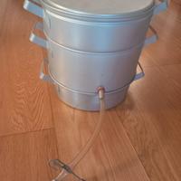 Pentola estrattore succhi di frutta ALLUMINIO