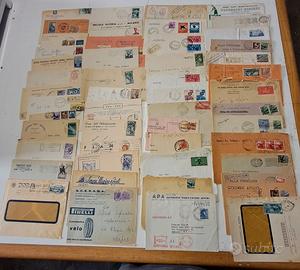LOTTO STORIA POSTALE REPUBBLICA  PERIODO 1946-65