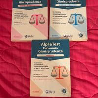 Libri Alpha Test Economia e Giurisprudenza