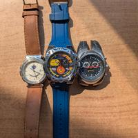 Lotto 3 orologi da collezione
