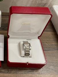 Cartier Tank Francaise ref. 2302 Acciaio/Oro