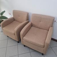 coppia di poltroncine