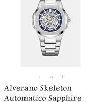 Orologio Alverano Skeleton