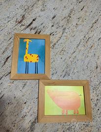 Quadretti decorativi per cameretta